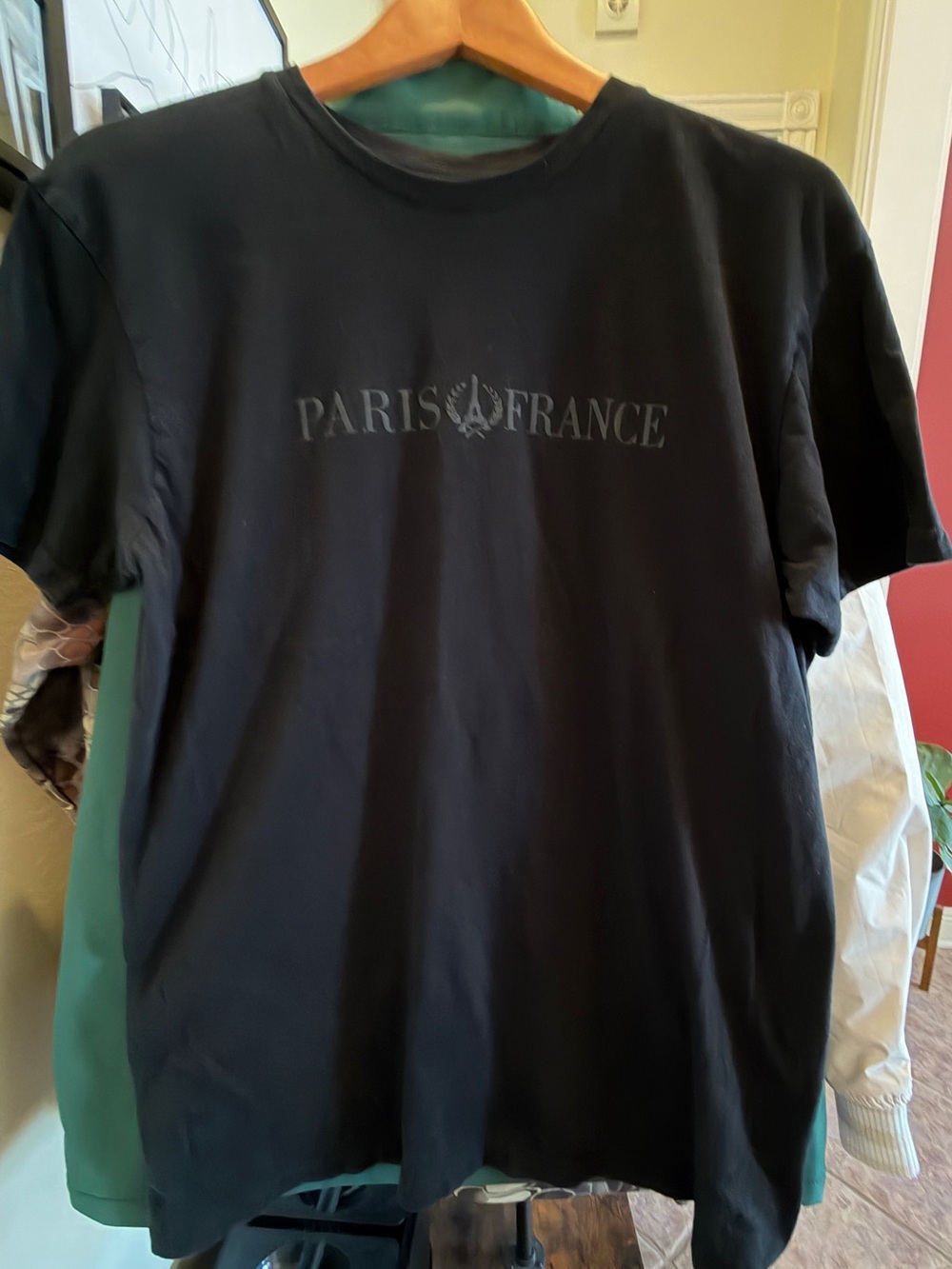 BC Collection Paris France Graphic Tee Men’s XXL Black European Shirt